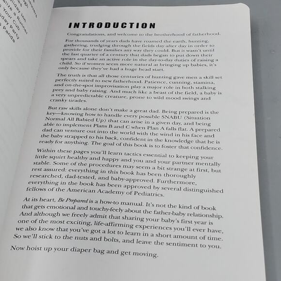Be Prepared A Practical Handbook for New Dads -Fatherhood, Gift - Picture 8 of 13